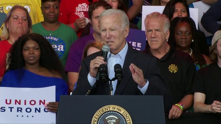 Biden tells Milwaukee crowd extreme MAGA Republicans threaten democracy