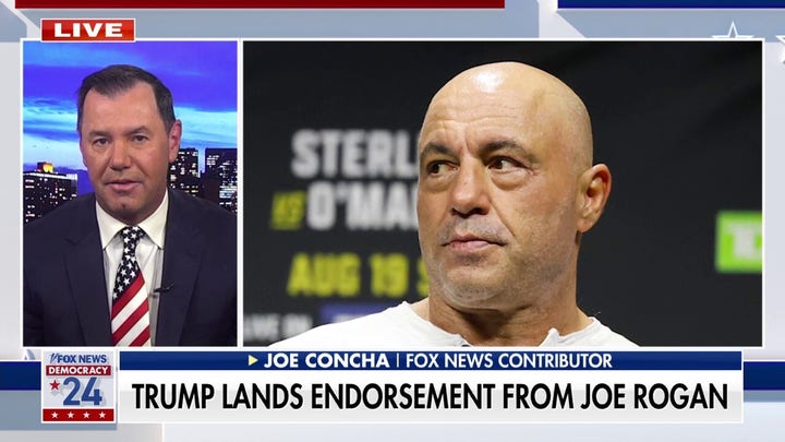 Joe Rogan endorses Trump, touts Elon Musk